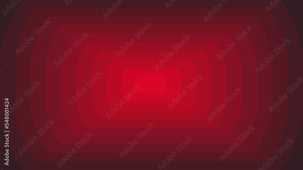 Aufkleber abstract dynamic pattern with red and black color combination. endless motion graphic mosaic with fl