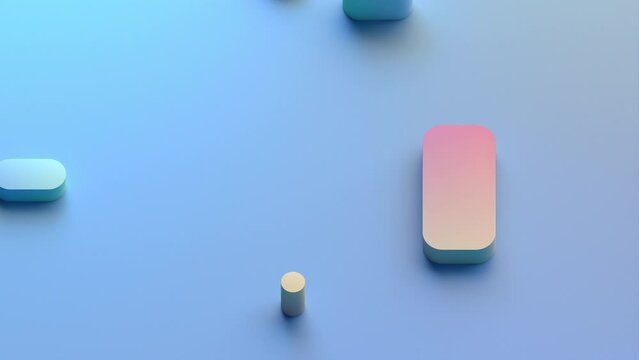 Geometric 3d animation