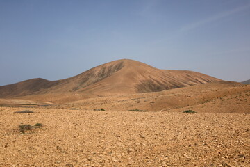 Viewpoint of  Risco de Las Peñas to Fuerteventura
