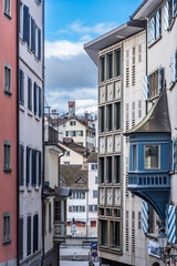 Altstadtgasse in Zürich
