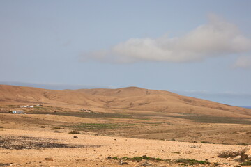Fototapeta na wymiar Viewpoint of Vallebrón in Fuerteventura 