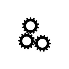 Gear icon. Gear icon image.