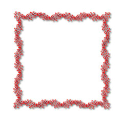 Frame, in the style of an ornament, Vector illustration eps 10, Art.	