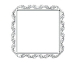 Frame, in the style of an ornament, Vector illustration eps 10, Art.	