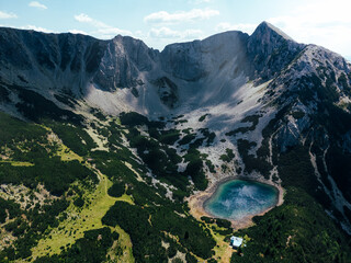 view of the mountains