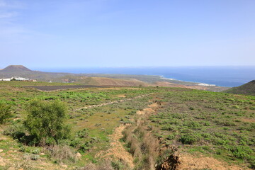 Obraz premium the Chinijo Archipelago Natural Park in Lanzarote 