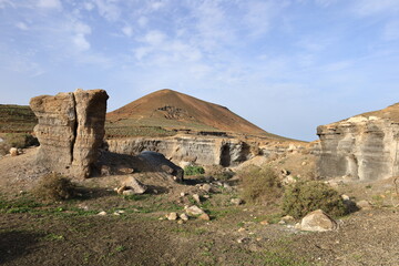  The Stratified City which is One of the most unique rock formations in Lanzarote
