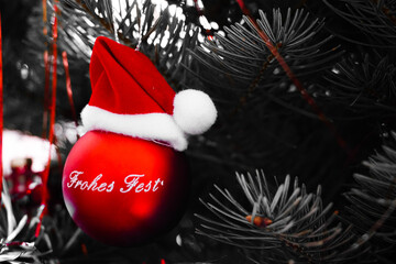 Frohes Fest Baumschmuck