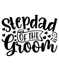 Naklejka premium Wedding Svg Design