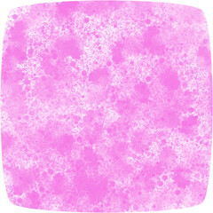 Purple watercolor rounded square 
