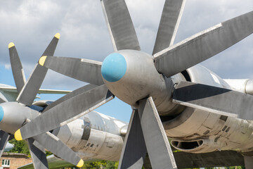 Samples of old military equipment. Aircraft of Ukraine.