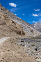 Traveling the Cajon del Maipo near Santiago, Chile