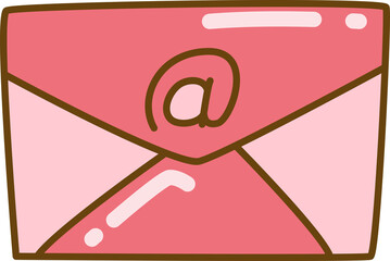 email doodle illustration