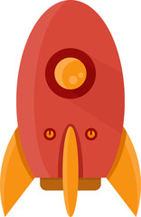 rocket icon illustration