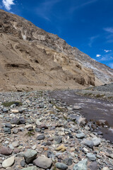 Traveling the Cajon del Maipo near Santiago, Chile