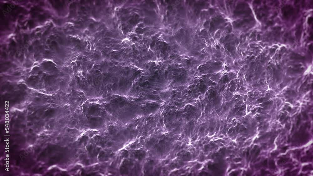 Poster abstract fractal web mesh waving background/ 4k animation of an abstract fractal fantasy web mesh la