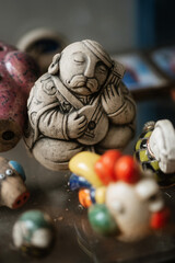 welcome buffet with alcohol and snacks