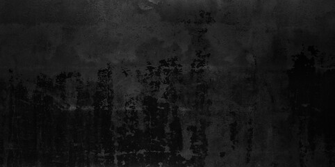 Black concrete street wall background or texture