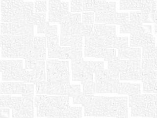 Ornate glow pattern frame in light gray and white tones. Decorative artistic design with brick effect great for layout backdrop. Cool creative modern art. Original shape colorful old style image