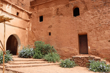 Telouet Kasbah, ruins of a famous Kasbah along the former route of the caravans in Morocco