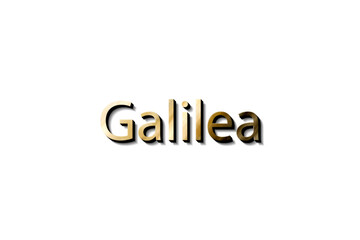 GALILEA 3D NAME 