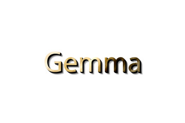 GEMMA 3D NAME 