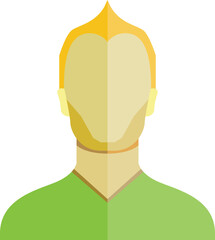 man character avatar illustration