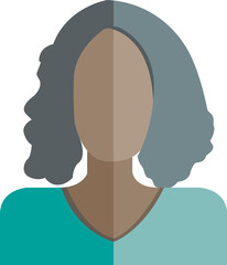 woman character avatar illustration