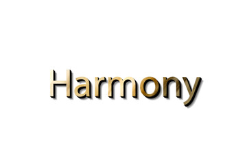 HARMONY NAME 3D