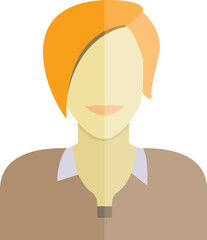 woman character avatar illustration