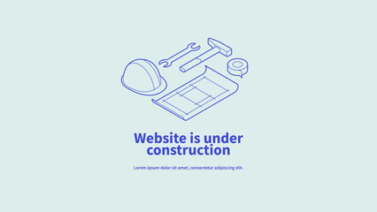 Website Under Construction Page