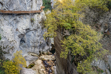 Fototapeta premium Horma Canyon at Pinarbasi,Kastamonu;Turkey.