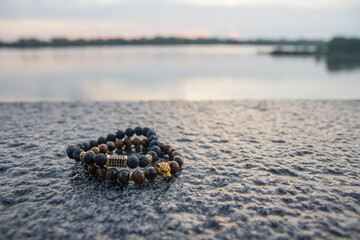 Natural stone bracelet