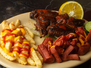 grilled chicken wings