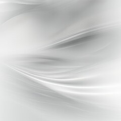 White abstract wavy background. Silk smooth trendy wallpaper.