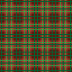 Seamless pattern of scottish tartan plaid, check fabric texture. Flat backdrop of striped textile print.