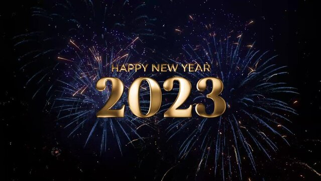 Happy New Year 2023 4k Resolution V2
