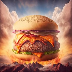 The most delicious burger in the world