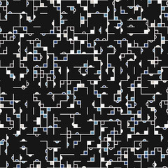 Decorative diagram colorful geometric figures background illustration