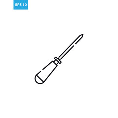 Screwdrive icon Vector illustration