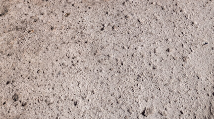 Closeup of porous rock