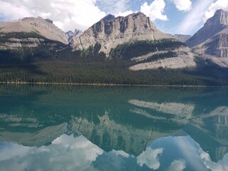 lake in the mountains