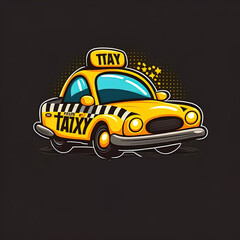 Taxi logotype design template