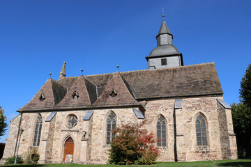 Fototapeta premium Evengelische Pfarrkirche Trendelburg