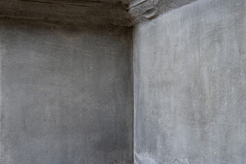 concrete wall, corner texture, background, abstract detail of a building, corner, closeup
