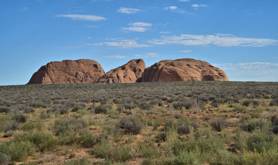 Monument Valley experiences a desert climate with cold winters and hot summers.