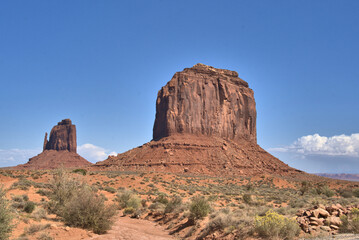 Fototapeta na wymiar Scenic Views of Monument Valley