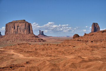 Fototapeta premium Scenic Views of Monument Valley