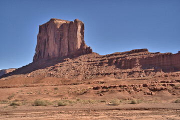 Scenic Views of Monument Valley