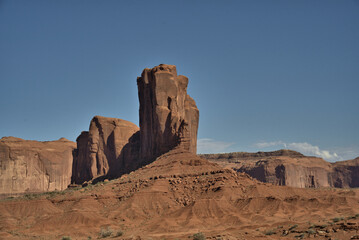 Scenic Views of Monument Valley